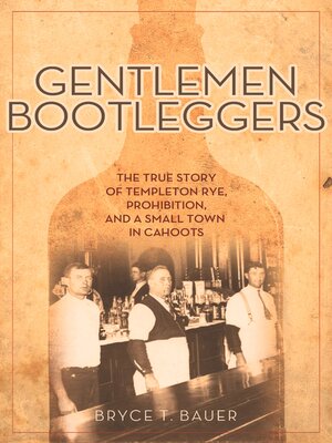 cover image of Gentlemen Bootleggers